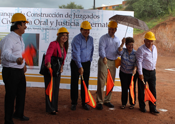 Arranca construcción de Juzgados en Nogales