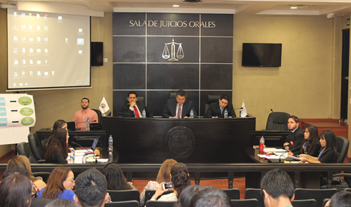 Se realiza la final de la etapa regional del Tercer Certamen Nacional Universitario de Litigación Oral de la Conatrib