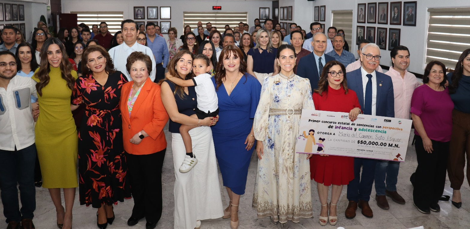 Se realiza premiación del Primer Concurso Estatal de Sentencias con Perspectiva de Infancia y Adolescencia