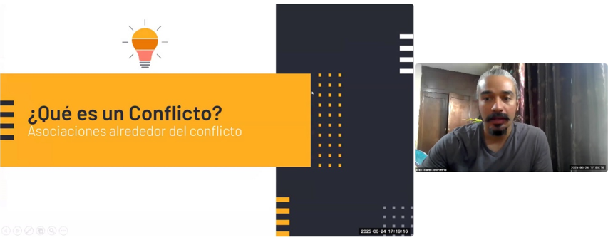 Se imparte conferencia virtual sobre Resolución de Conflictos