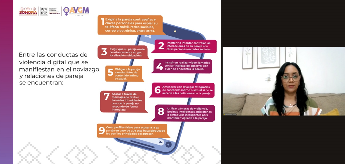 Se imparte conferencia sobre Violencia Digital