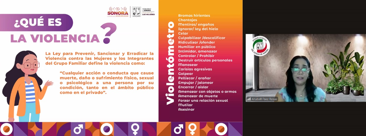 Imparten conferencia virtual sobre Violencia Sexual