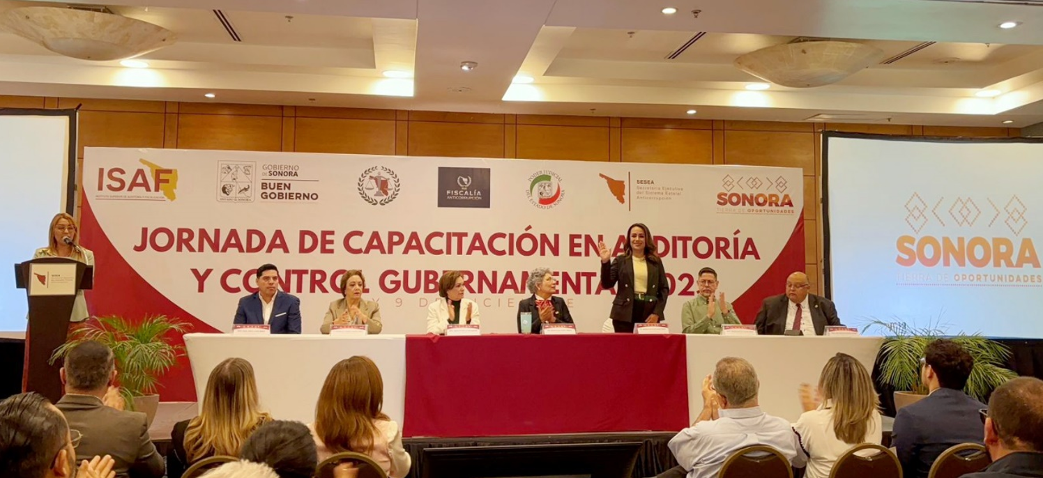 Tribunal de Disciplina Judicial del Poder Judicial del Estado de Sonora participa en la Jornada de Capacitación en Auditoría y Control Gubernamental
