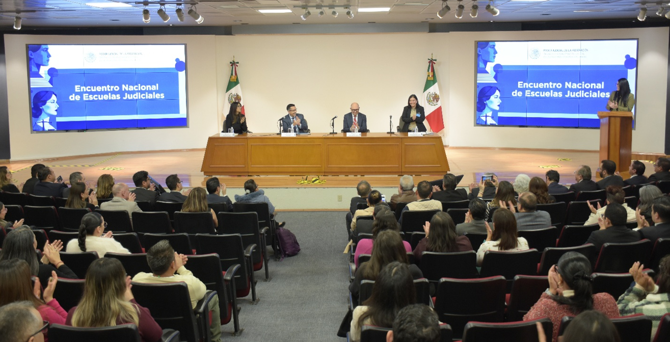 Órgano de Administración del Poder Judicial del Estado de Sonora participa en el Primer Encuentro Nacional de Escuelas Judiciales